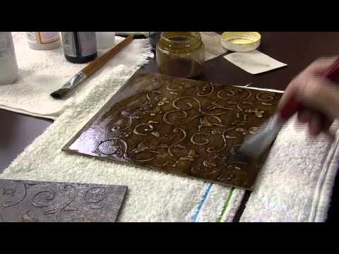 Mulher.com 05/11/2013 - Textured Patina - Vera Lucia Francisco