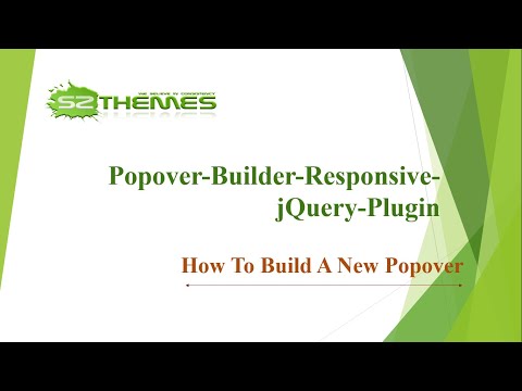 How To Build A New Popover With Pre-Built Designs–Popover Builder Responsive jQuery Plugin