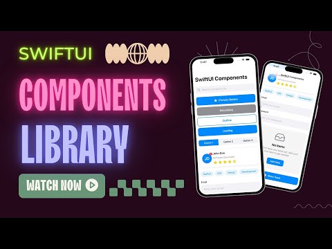 🚀 SwiftUI Pro Components Library   Production Ready UI Toolkit