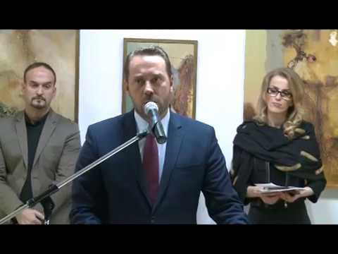 Hapet ekspozita e autores Laura Siner Brahimi 4 NËNTOR 2016 RTV TEMA