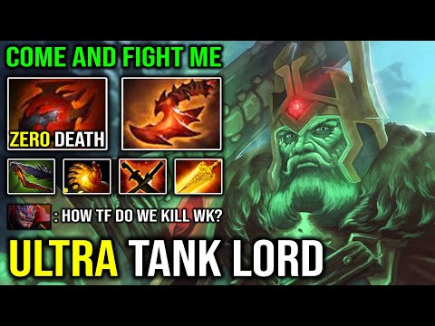 ULTRA TANK LORD!! 100% Unkillable Overwhelming Blink + Heart Wraith King Max Strength DotA 2