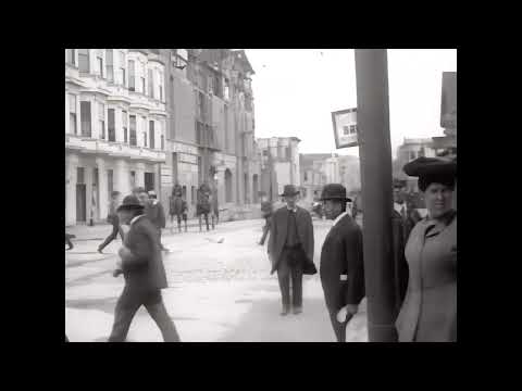 San Francisco 1906 Earthquake Aftermath in 4K | Restored Historic Footage