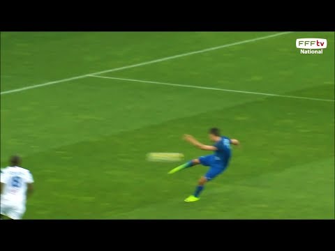 Reprise de volée Florian Sotoca Grenoble Foot 38 vs Entente SSG National 2017/2018 GF38 ESSG