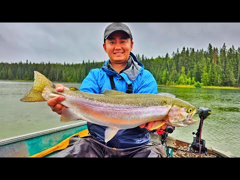 Monster Trout at Duck Mountain Provincial Park Manitoba (CATCH CLEAN COOK)