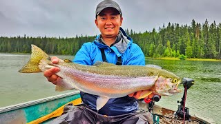 Monster Trout at Duck Mountain Provincial Park Manitoba (CATCH CLEAN COOK)