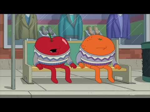 Family Guy - Now we're like apples and oranges