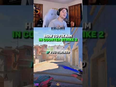 Как исправить прицел в CS2