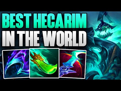 BEST HECARIM IN THE WORLD CARRIES IN KOREAN CHALLENGER! | CHALLENGER HECARIM JUNGLE GAMEPLAY | 14.7