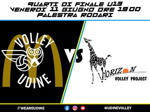 U13 McDonald's Udine Volley - Horizon Volley