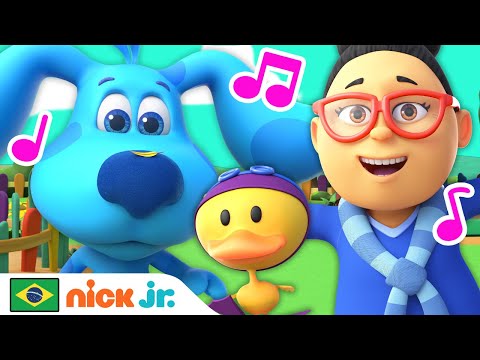 Capa de Três patinhos! 🐥 com Blue, Filhote Arco-Íris e Lola | | Canções infantis | Nick Jr. em Português