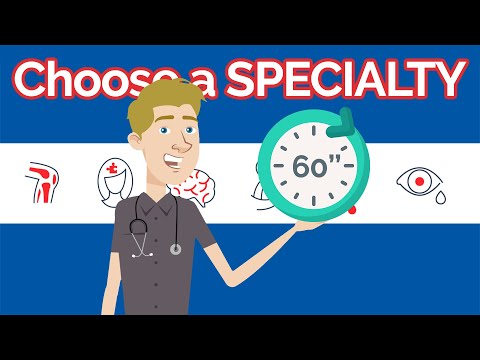 如何在60秒內選擇一個專業 #短褲 (How to Choose a SPECIALTY in 60 Seconds #SHORTS)