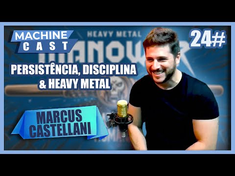 PAPO com o EX-BATERISTA do MANOWAR - Marcus Castellani