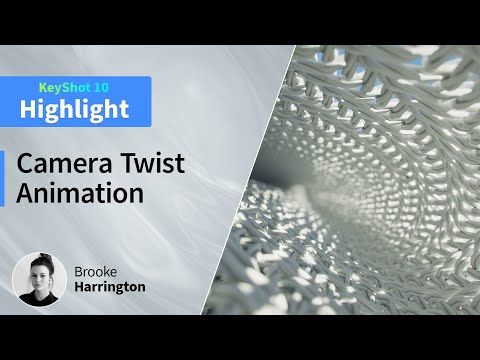 What's New In KeyShot 10 Webinar Highlight - Camera Twist Animation