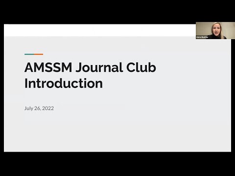 AMSSM Journal Club Introduction
