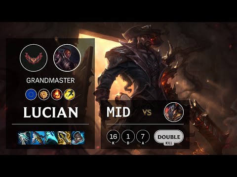 Lucian Mid vs Twisted Fate - EUW Grandmaster Patch 12.2