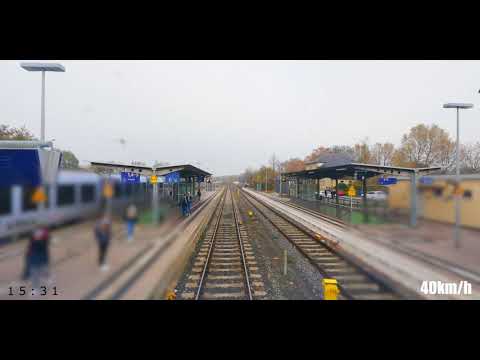 Führerstandsmitfahrt RB31 von Kirchheimbolanden nach Mainz Hbf [5k]