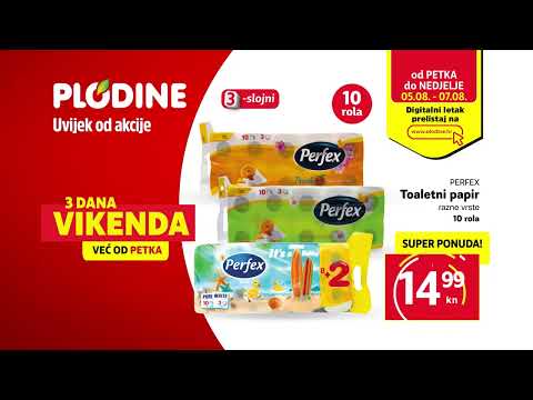 VIKEND AKCIJA 05.08.-07.08.