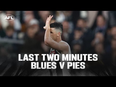 Last Two Minutes: Carlton v Collingwood | Round 8, 2024 | AFL