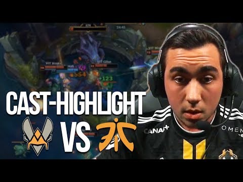 Was ist hier bitte los?! | Cast Highlight | Fnatic vs Vitality | Cast mit Sola