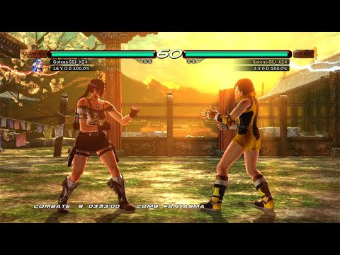 02 Julia Chan VS Asuka Kazama - Tekken 6 ( Uchiha x24 ) Gameplay PS3