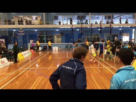 2017 Li-Ning Under 15 Australian Championships - Boys Doubles Final