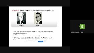 History of Plant tissue culture part I