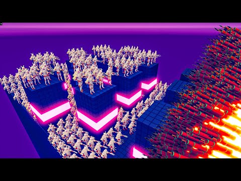 150x SHREDDER vs 12x EVERY GOD - Totally Accurate Battle Simulator TABS