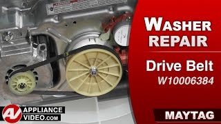 Maytag Washer Will Not Spin - Drive Belt Repair