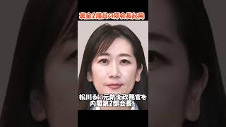 裏金2議員を部会長起用へ#政治#ニュース#裏金#政治資金