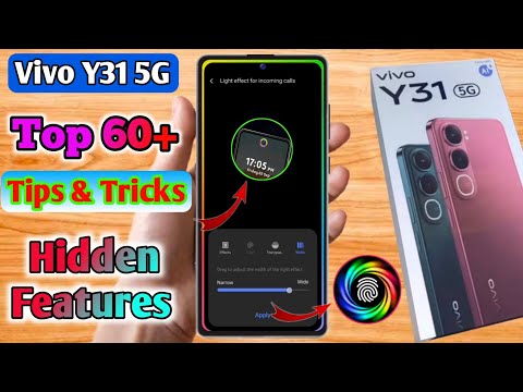 vivo y31 5g hidden features, vivo y31 5g tips and tricks 