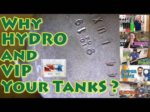 Why Hydro and VIP Your Scuba Tanks ?