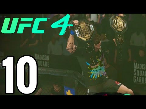 UFC 4 Welterweight Career Mode Walkthrough Part 10 - SUPERFIGHT!