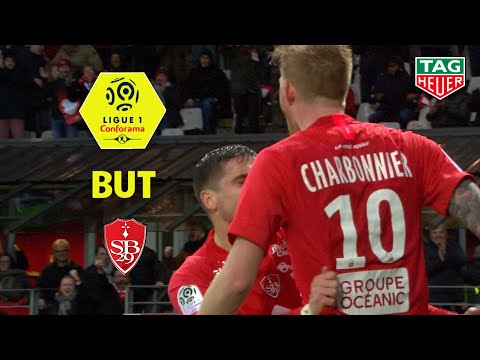 But Gaëtan CHARBONNIER (38') / Stade Brestois 29 - AS Saint-Etienne (3-2)  (BREST-ASSE) / 2019-20
