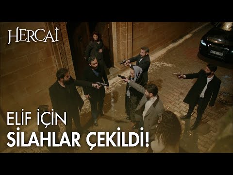 Silahlar çekildi!  - Hercai Efsane Sahneler