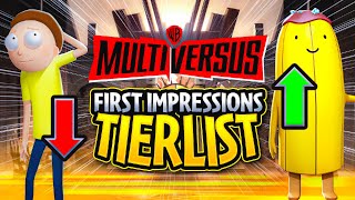 Multiversus First Impressions TIER LIST! Who