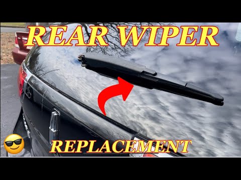 LINCOLN MKX /FORD EDGE Rear WIPER BLADE Replacement. Easy!