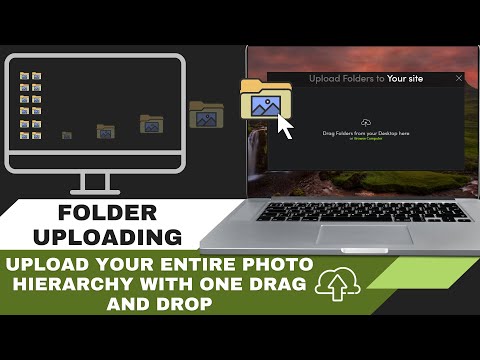 Upload your photo hierarchy from your mac or pc to SmugMug