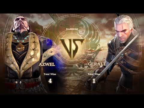 SOULCALIBUR Ⅵ | CPU Tournament | Azwel vs Geralt | Round 2 | Match 6