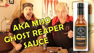 Aka Miso Ghost Pepper Chilli Reaper Hot Bravado Sauce Review