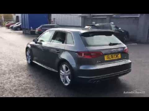 AUDI A3 TDI S LINE NAV GREY 2016