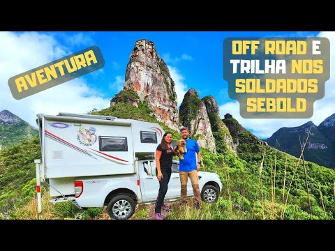OFF ROAD de CAMPER Duaron e Ranger nos SOLDADOS SEBOLD | TRILHA TOP para subir a MONTANHA