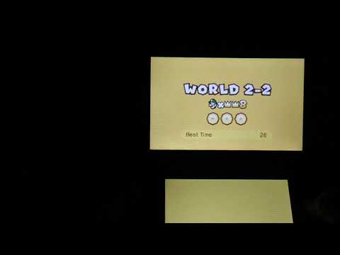 Super Mario 3D Land W2-2 No Tanooki Speedrun - Time: 48