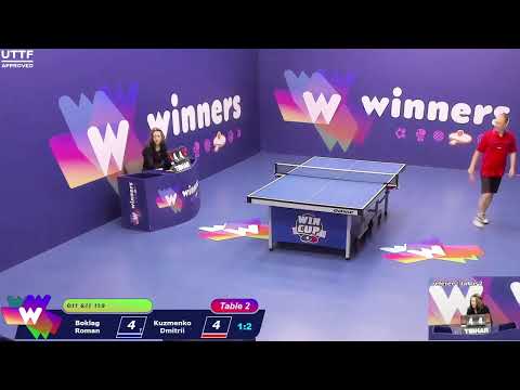 WINners CUP table 2  30.10 Boklag Roman - Kuzmenko Dmitrii  11:15