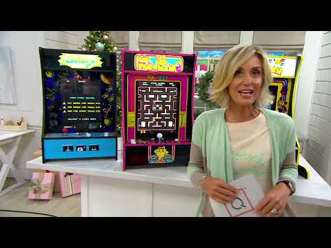 Arcade1Up 10 Game PartyCade Plus Portable Home Arcade Machine on QVC