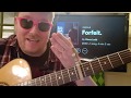 How To Play Forfeit. Kiana Ledé Lucky Daye // guitar lesson beginner tutorial easy chords
