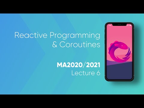 Lecture #6 - Coroutines, Flow & Reactive programming