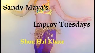 Bellydance Improvisation to Shou Hal Khasr - Emad Sayyah