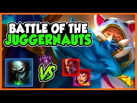 Battle of the Juggernauts! [Urgot vs Darius & Garen High Elo] - League of Legends