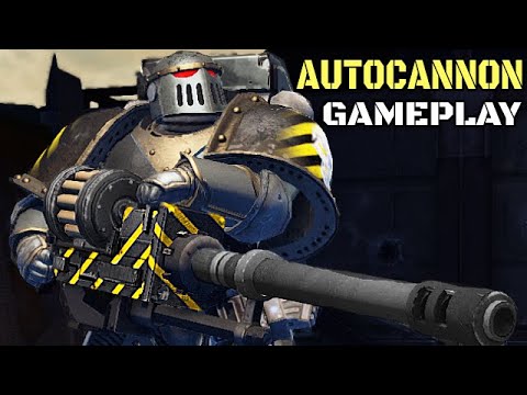 AUTOCANNON GAMEPLAY: Pre-Heresy Iron Warrior vs Orks! - Warhammer 40K: Space Marine, Augmented Mod