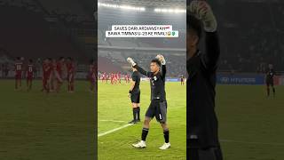 Download lagu SAVES DARI ARDIANSYAH KIPER TIMNAS U-23 BUAT INDONESIA MENANG DI DRAMA ADU PENALTY VS THAILAND!👏🏻 mp3